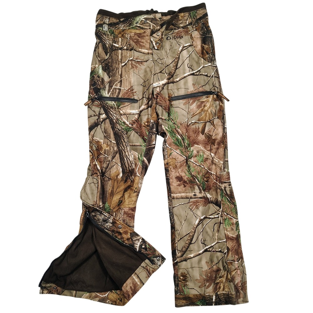 Onyx ArcticShield Hunting Pants Mens Medium Brown Camo Realtree AP‎ Polyester